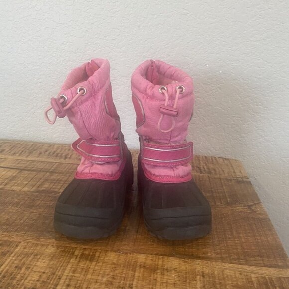 C9 Champion Target Boots Kids Toddler Snow Winter 8 little girl pink - Picture 3 of 8